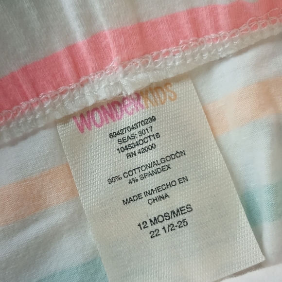 🍼Wonderkids Girls Printed T-shirt & Leggings 12M - Picture 5 of 8